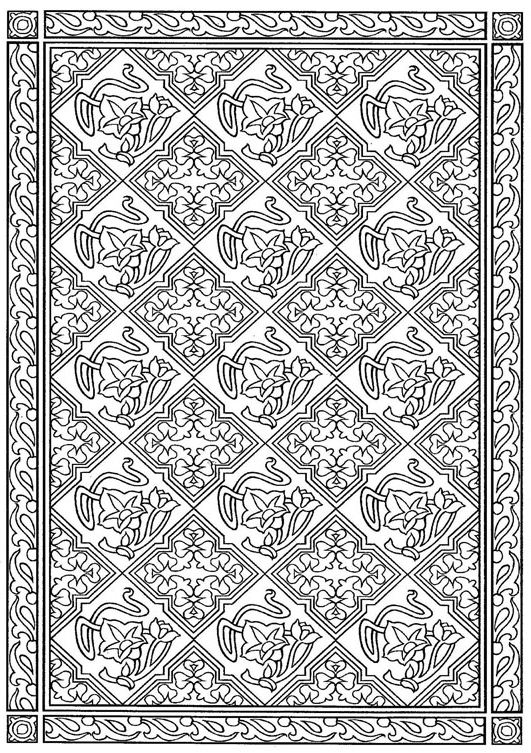 Plansa de colorat cu Modele 24 17